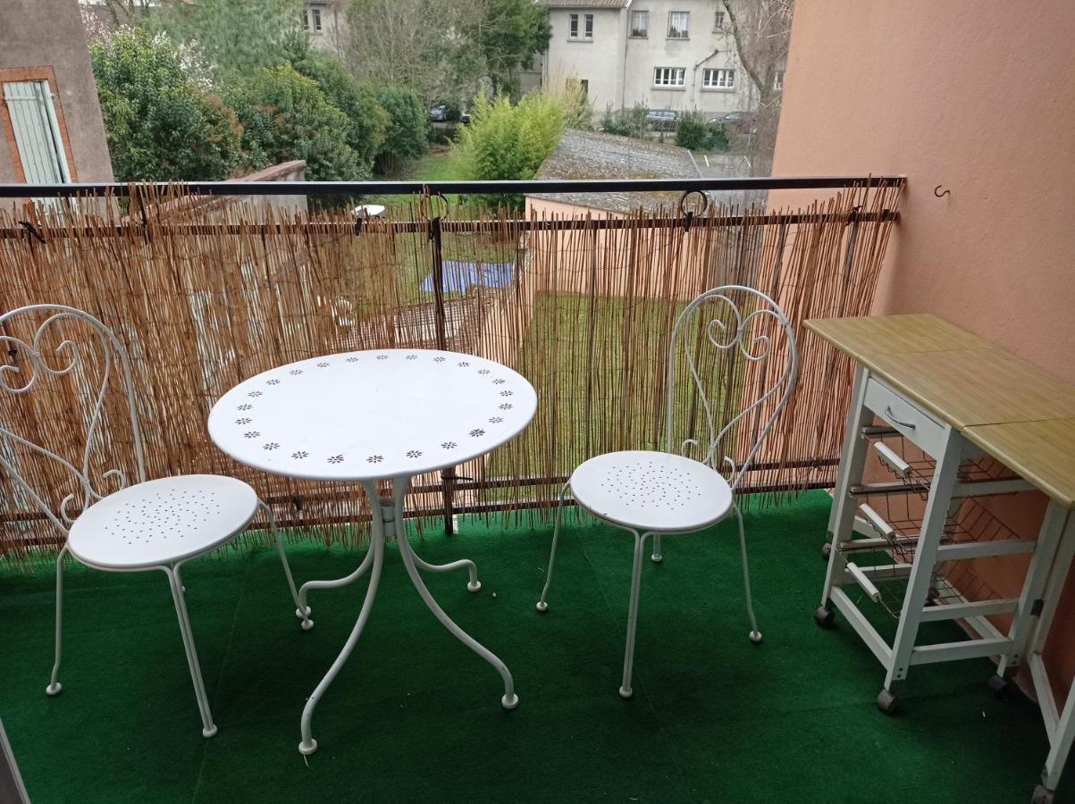 Echappee Belle A Montauban - Garage Apartment Exterior foto
